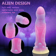 Bizarre Glow Fantasy Viper-Shaped Dildo