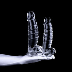 Large and Transparent Dildo