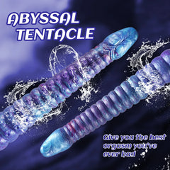 Blue-Red Tentacle Anal Plug