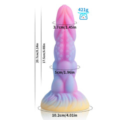 Bizarre Glow Fantasy Sea Serpent-Shaped Dildo