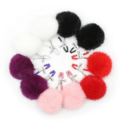 Adjustable Furry Nipple Clamps