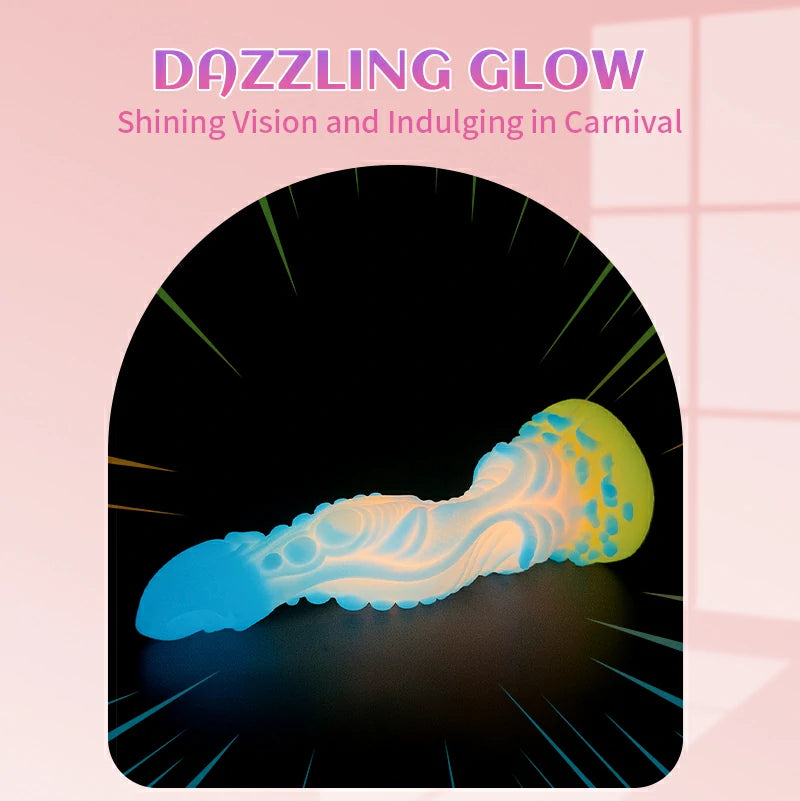 Bizarre Glow Fantasy Deer-Shaped Dildo