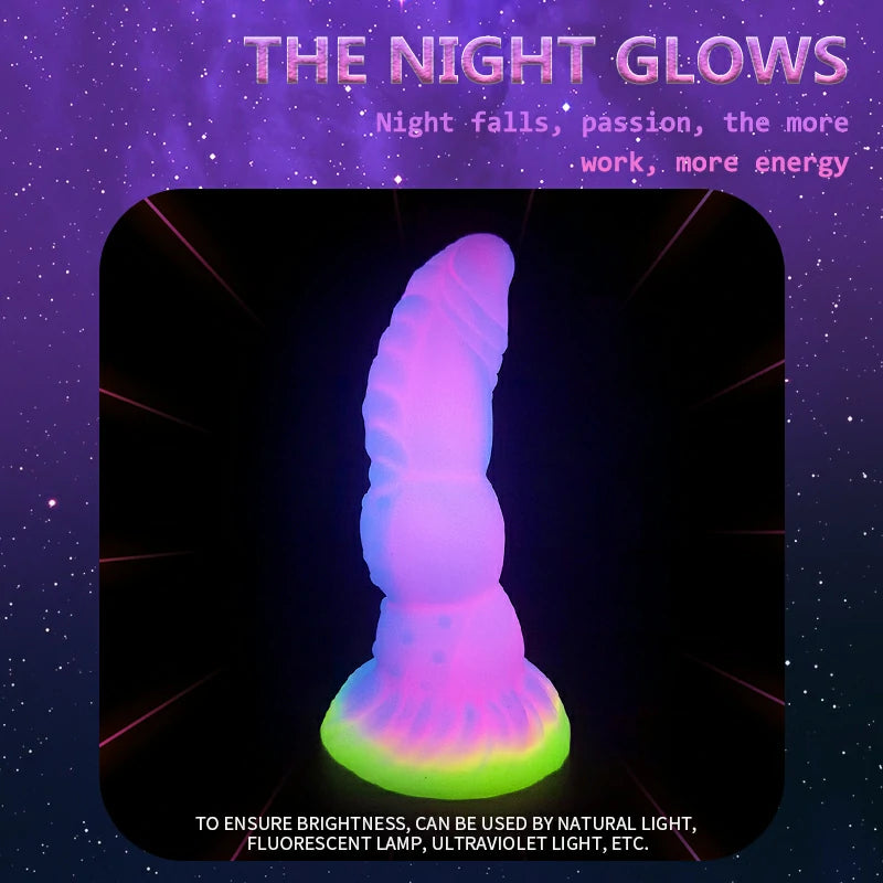 Bizarre Glow Fantasy Dolphin-Shaped Dildo