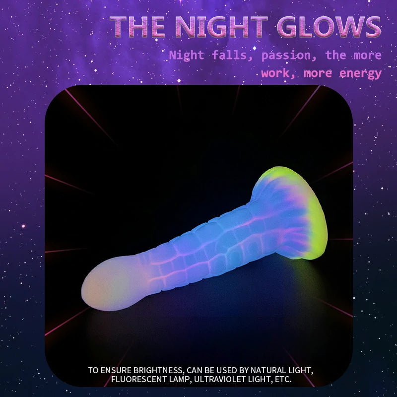 Bizarre Glow Fantasy Magic Wand-Shaped Dildo