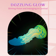 Bizarre Glow Fantasy Gryphon-Shaped Dildo