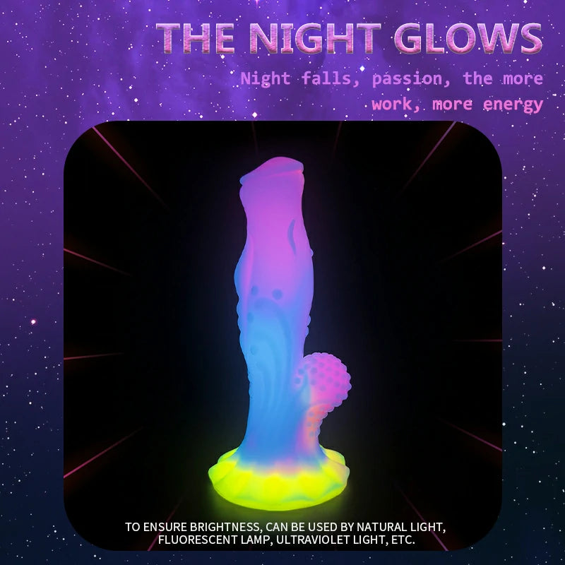 Bizarre Glow Fantasy Coral-Shaped Dildo