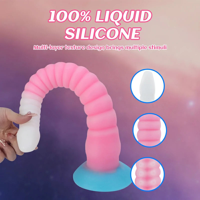 Pink Tentacle Anal Plug