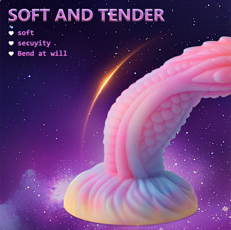 Bizarre Glow Fantasy Dragon-Shaped Dildo