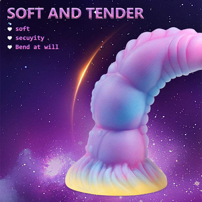 Bizarre Glow Fantasy Dolphin-Shaped Dildo