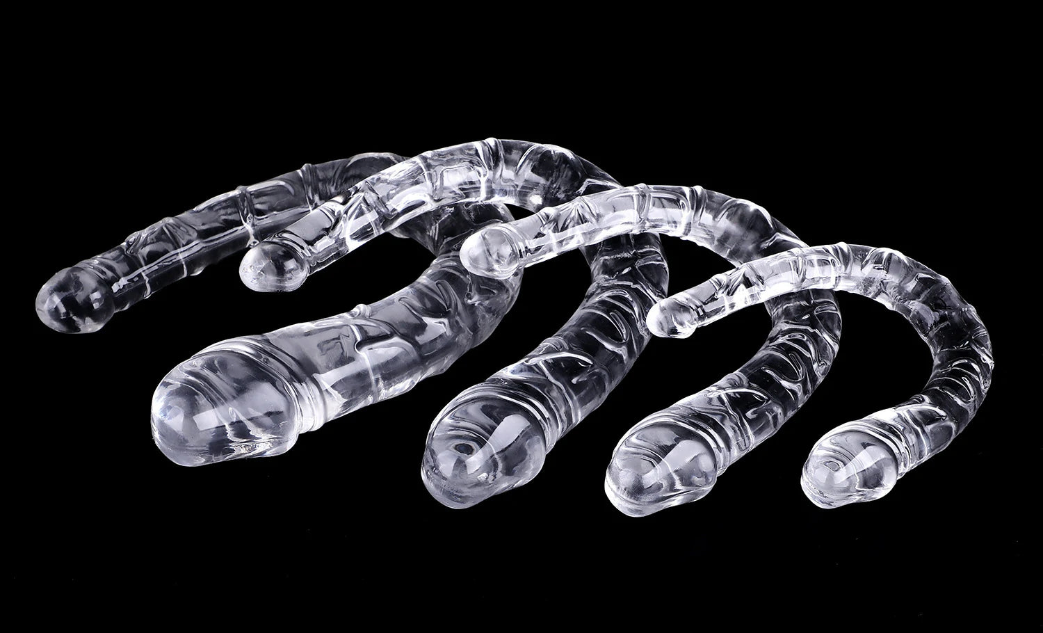 Transparent Double-Ended Dildo