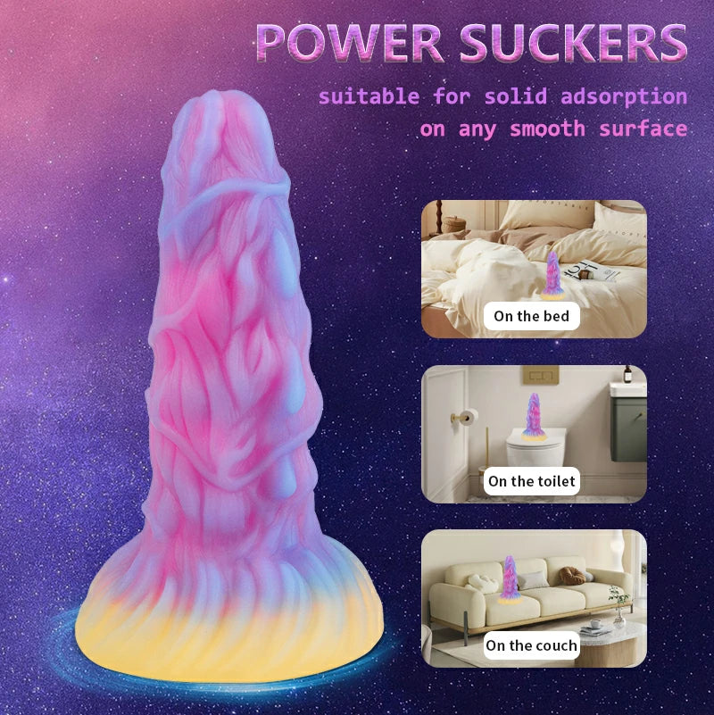 Bizarre Glow Fantasy Tree Root-Shaped Dildo