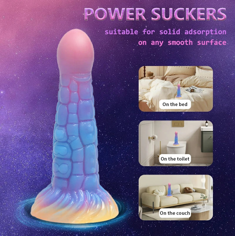 Bizarre Glow Fantasy Magic Wand-Shaped Dildo