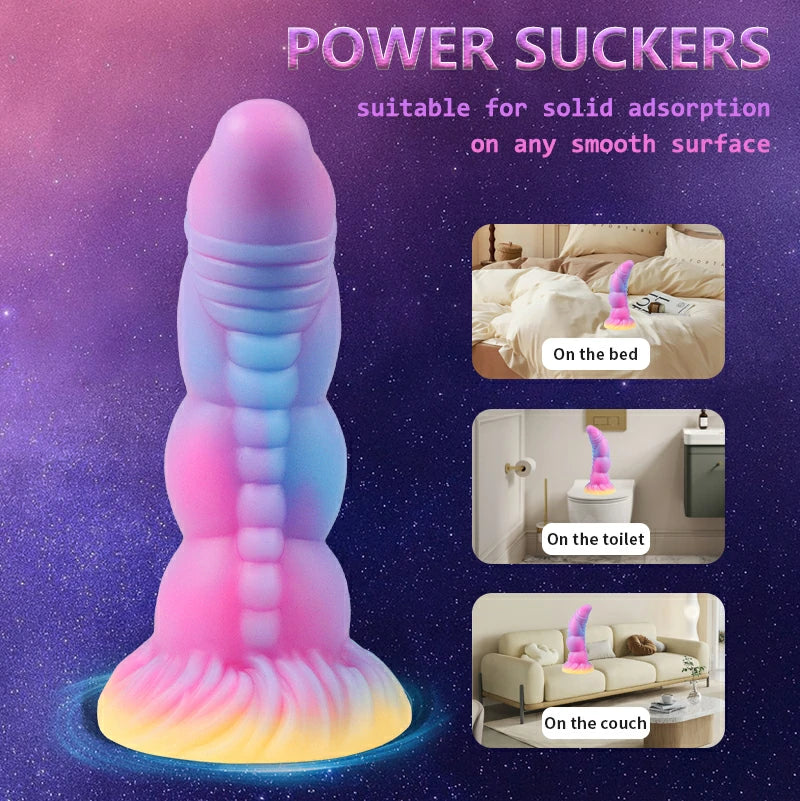 Bizarre Glow Fantasy Dolphin-Shaped Dildo