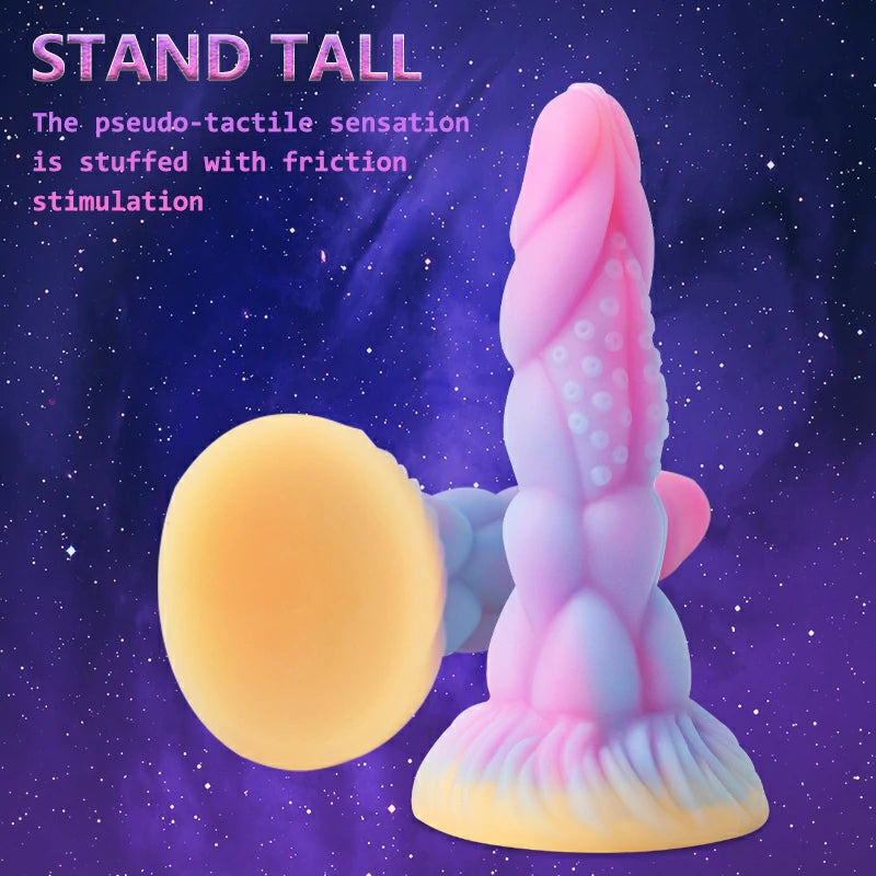 Bizarre Glow Fantasy Sea Serpent-Shaped Dildo