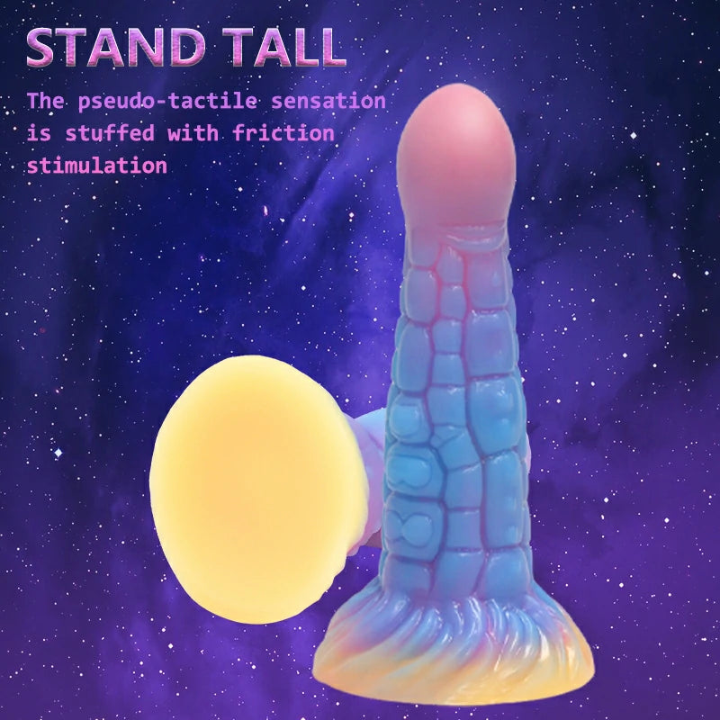 Bizarre Glow Fantasy Magic Wand-Shaped Dildo