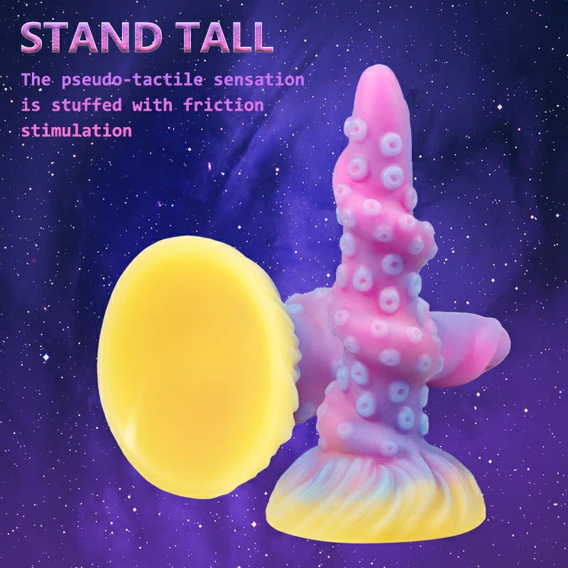 Bizarre Glow Fantasy Tentacle-Shaped Dildo