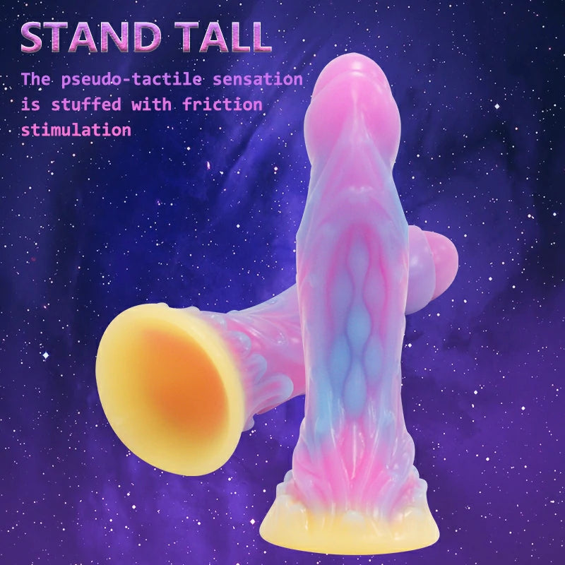 Bizarre Glow Fantasy Viper-Shaped Dildo