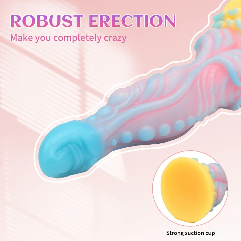 Bizarre Glow Fantasy Deer-Shaped Dildo