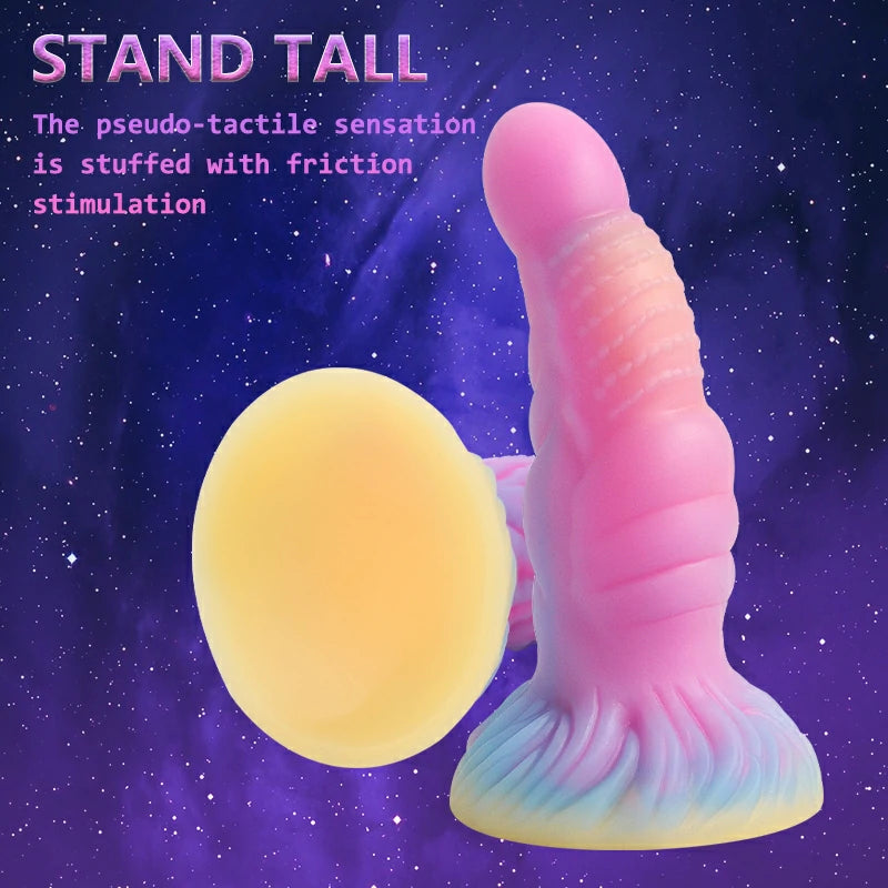 Bizarre Glow Fantasy Giant Elephant-Shaped Dildo