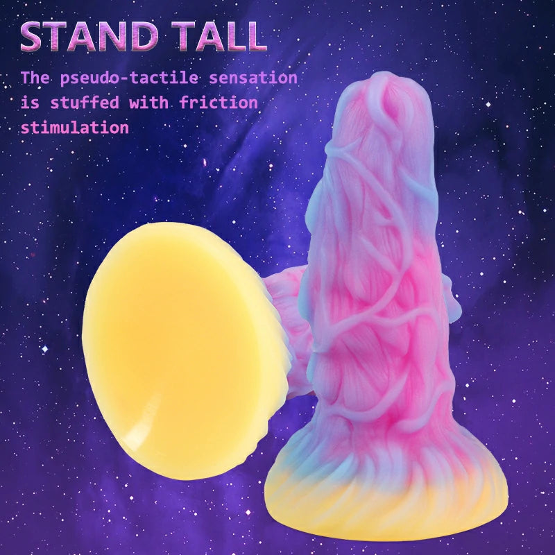 Bizarre Glow Fantasy Tree Root-Shaped Dildo