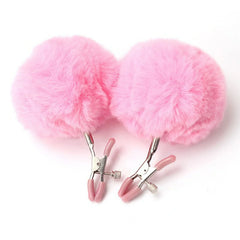 Adjustable Furry Nipple Clamps