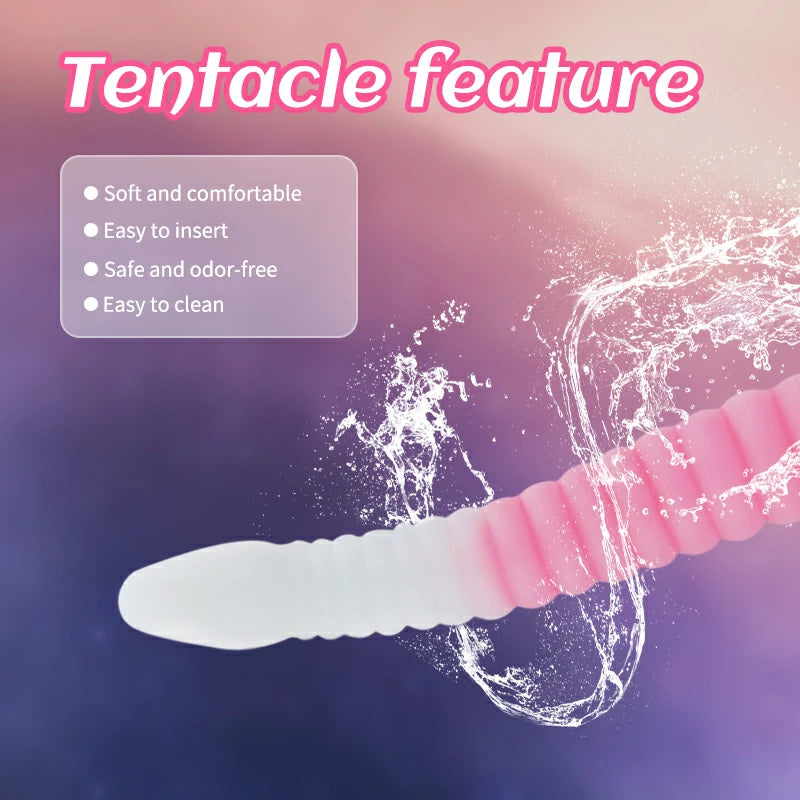 Pink Tentacle Anal Plug