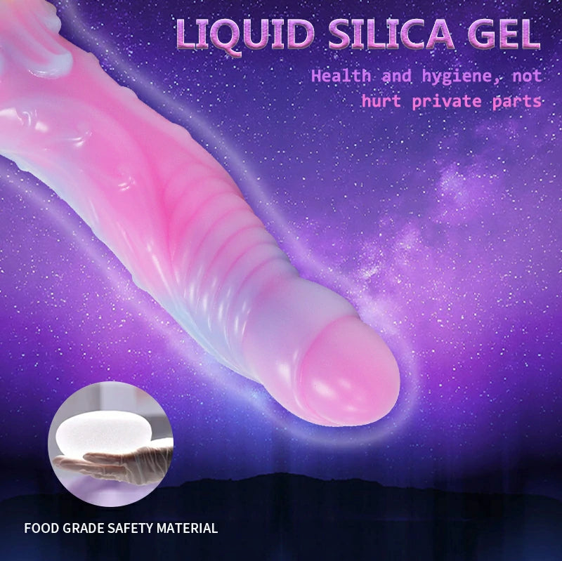 Bizarre Glow Fantasy Viper-Shaped Dildo