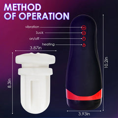 Multi-frequency Vibrating Masturbator