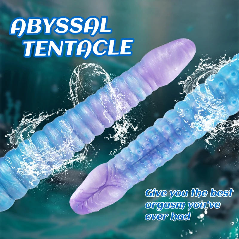 Blue Tentacle Anal Plug