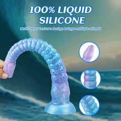 Blue Tentacle Anal Plug