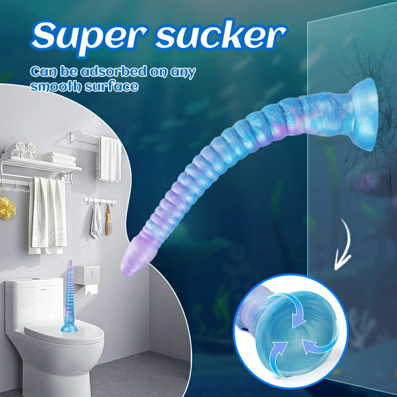 Blue Tentacle Anal Plug