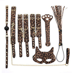 Leopard Print BDSM Kit