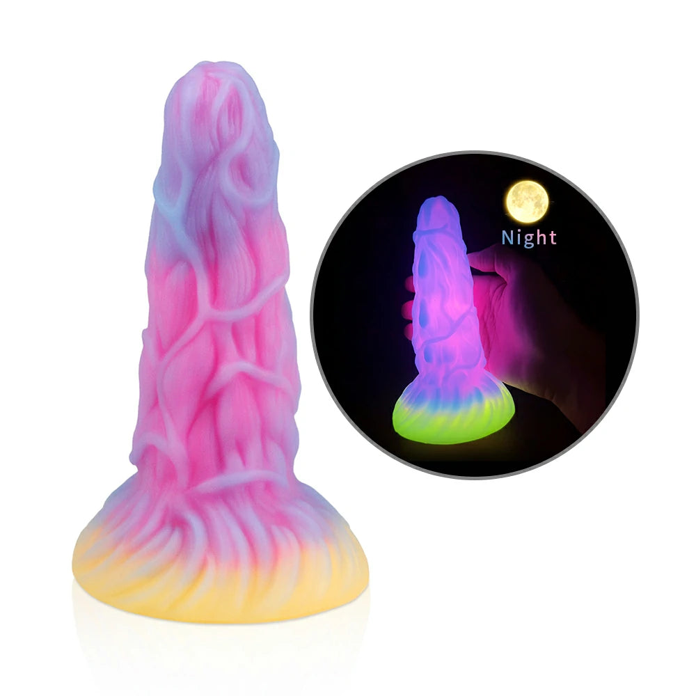 Bizarre Glow Fantasy Tree Root-Shaped Dildo