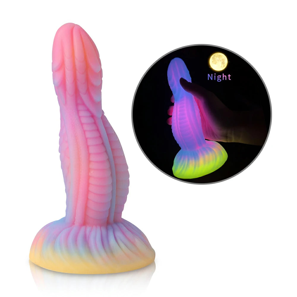 Bizarre Glow Fantasy Dragon-Shaped Dildo