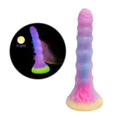 Bizarre Glow Fantasy Bamboo Shoot-Shaped Dildo