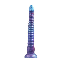 Blue-Red Tentacle Anal Plug