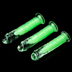 Green Glow Eggless Dildo