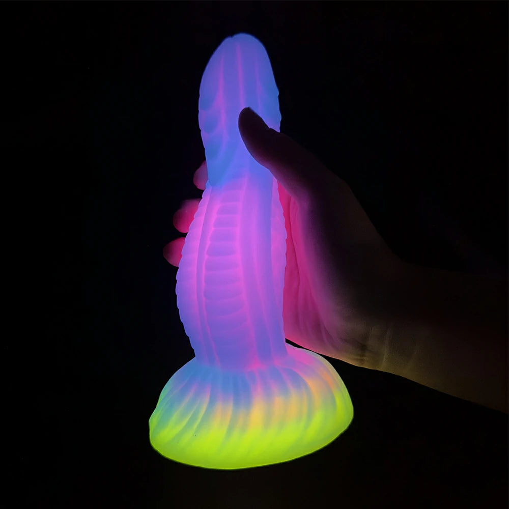 Bizarre Glow Fantasy Dragon-Shaped Dildo