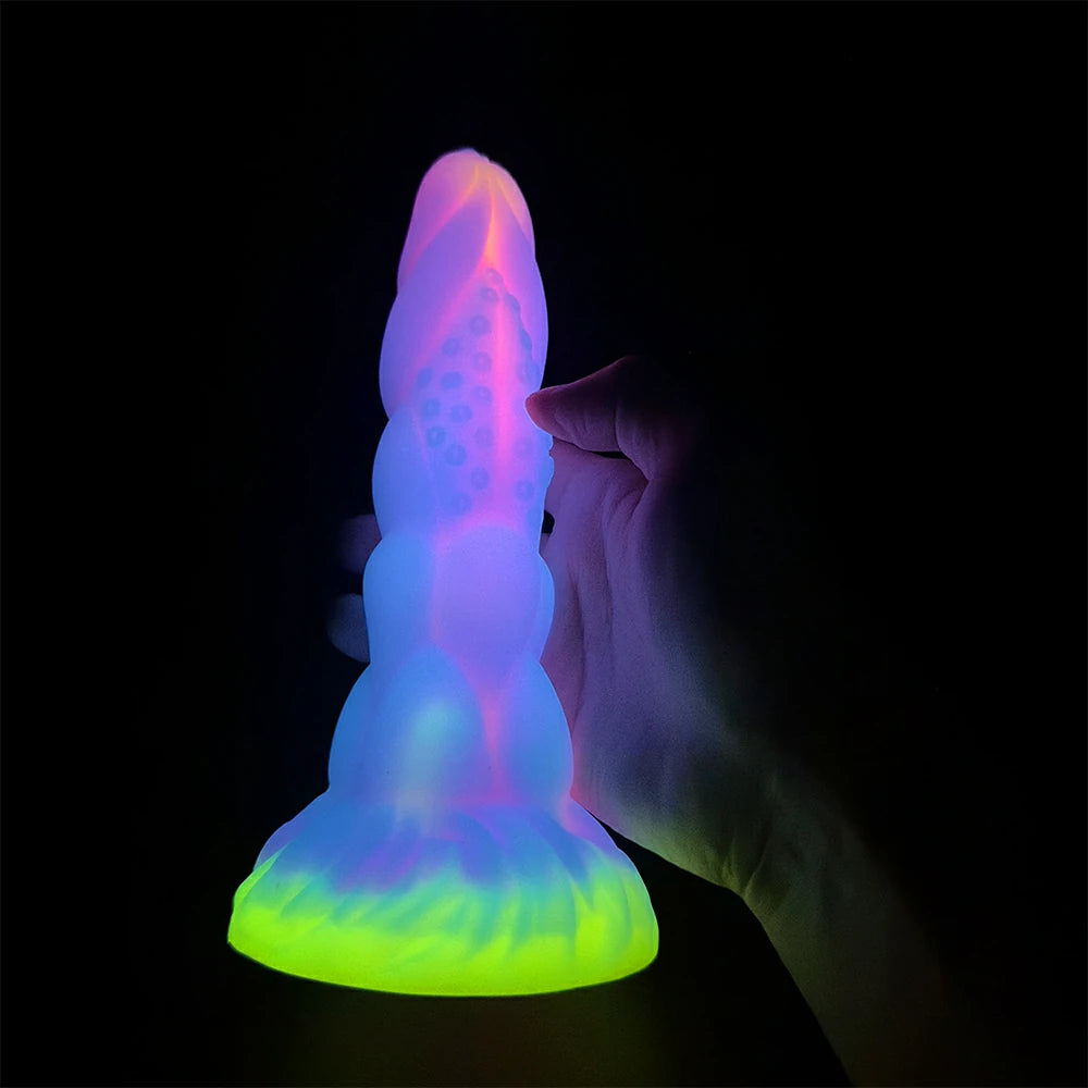 Bizarre Glow Fantasy Sea Serpent-Shaped Dildo