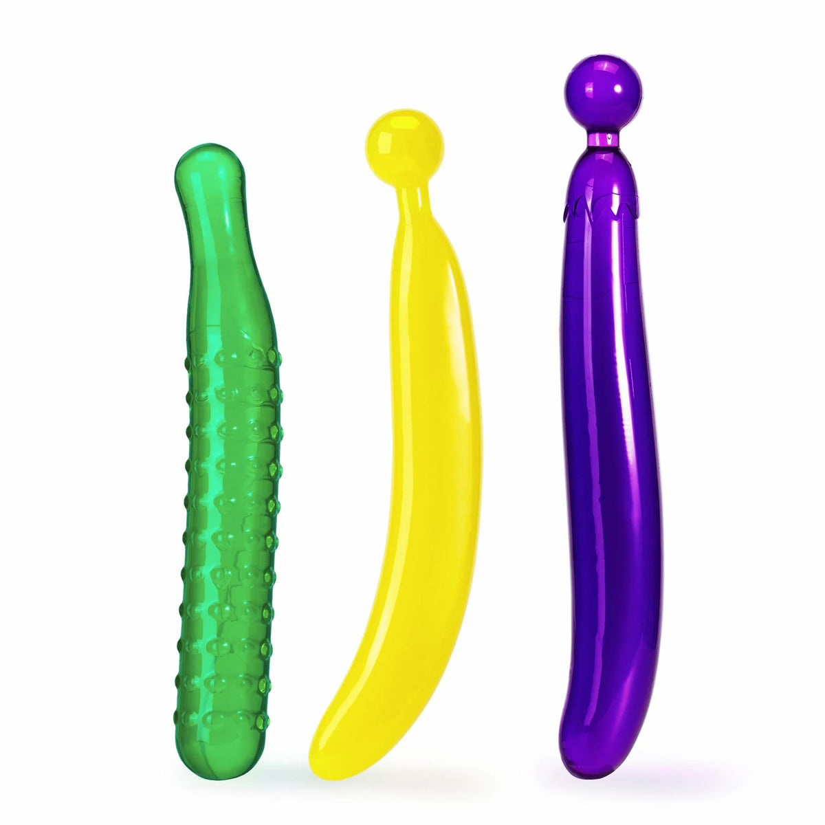 3-in-1 Dual-Ended Fruit-Shaped Dildo