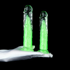 Green Glow Eggless Dildo