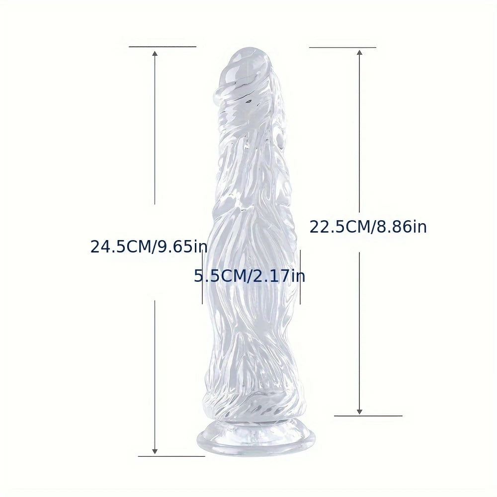 Transparent Crocodile Dildo