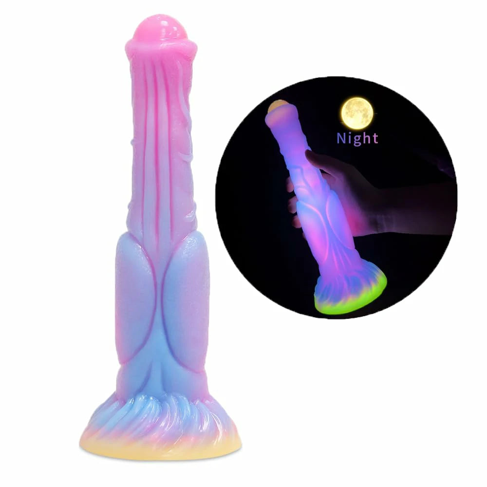 Gode ​​en forme de cheval Bizarre Glow Fantasy 