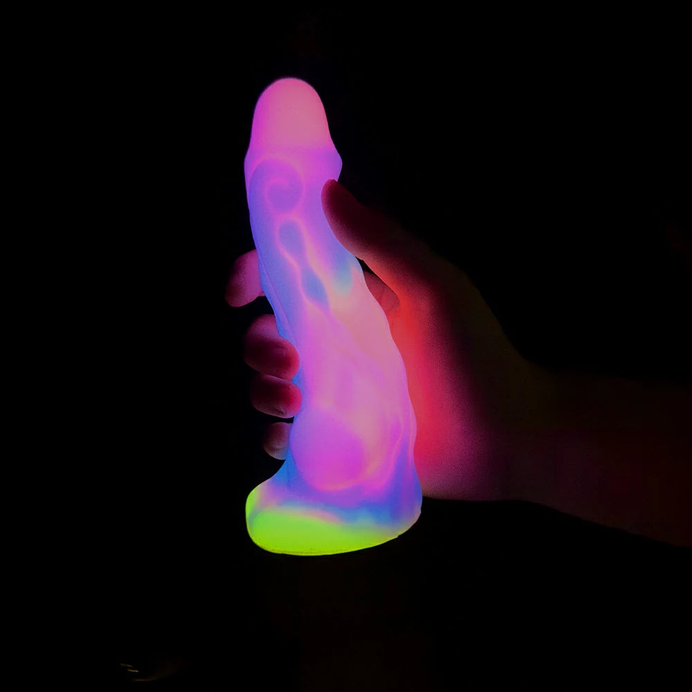 Bizarre Glow Fantasy Monkey-Shaped Dildo