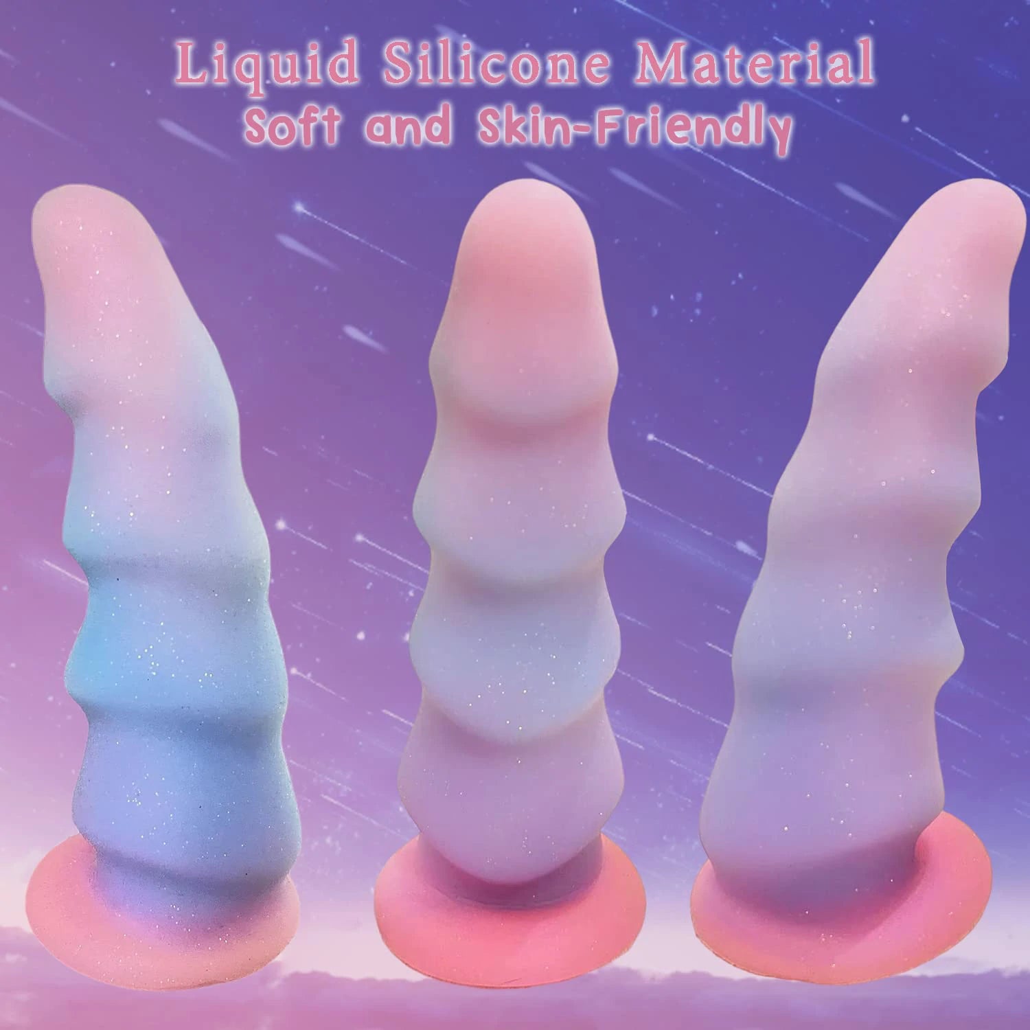 Bizarre Glow Fantasy Scale-Shaped Dildo