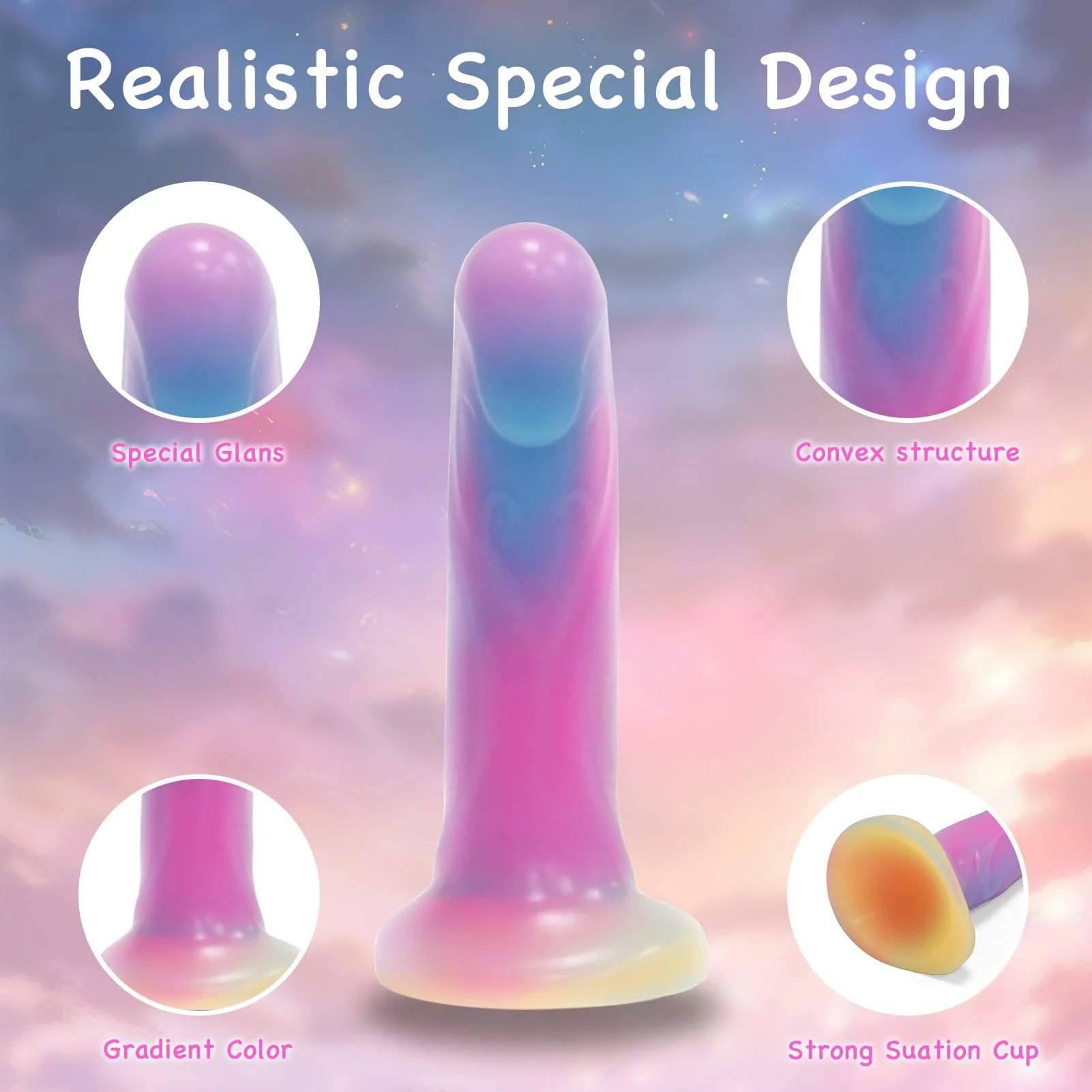 Bizarre Glow Fantasy Cobra-Shaped Dildo