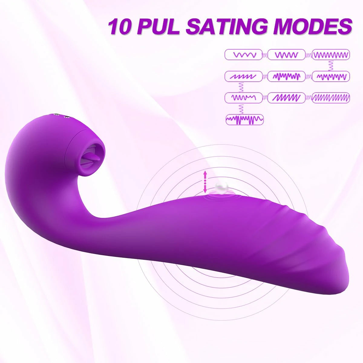 Clitoral Licking G Spot Vibrator