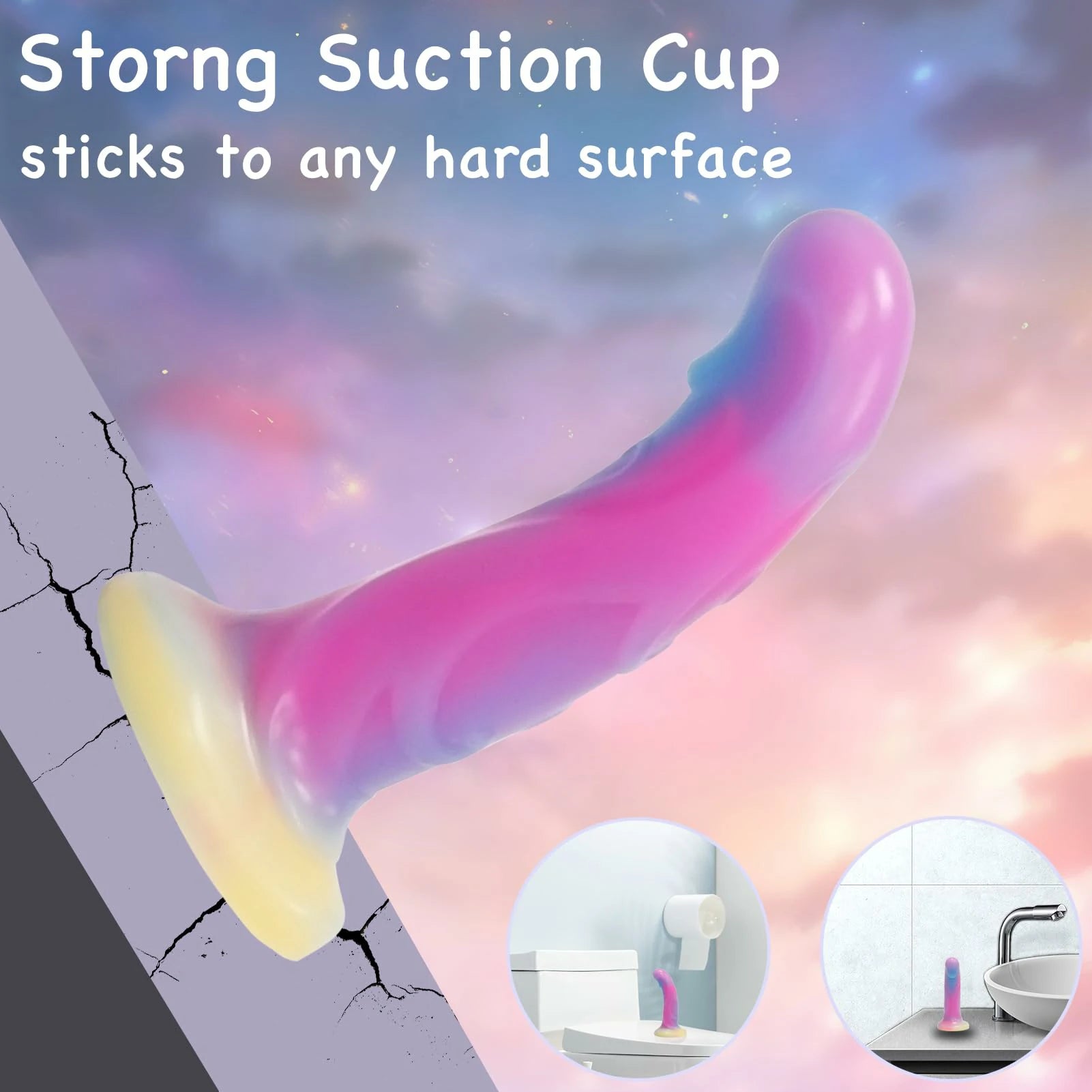 Bizarre Glow Fantasy Cobra-Shaped Dildo