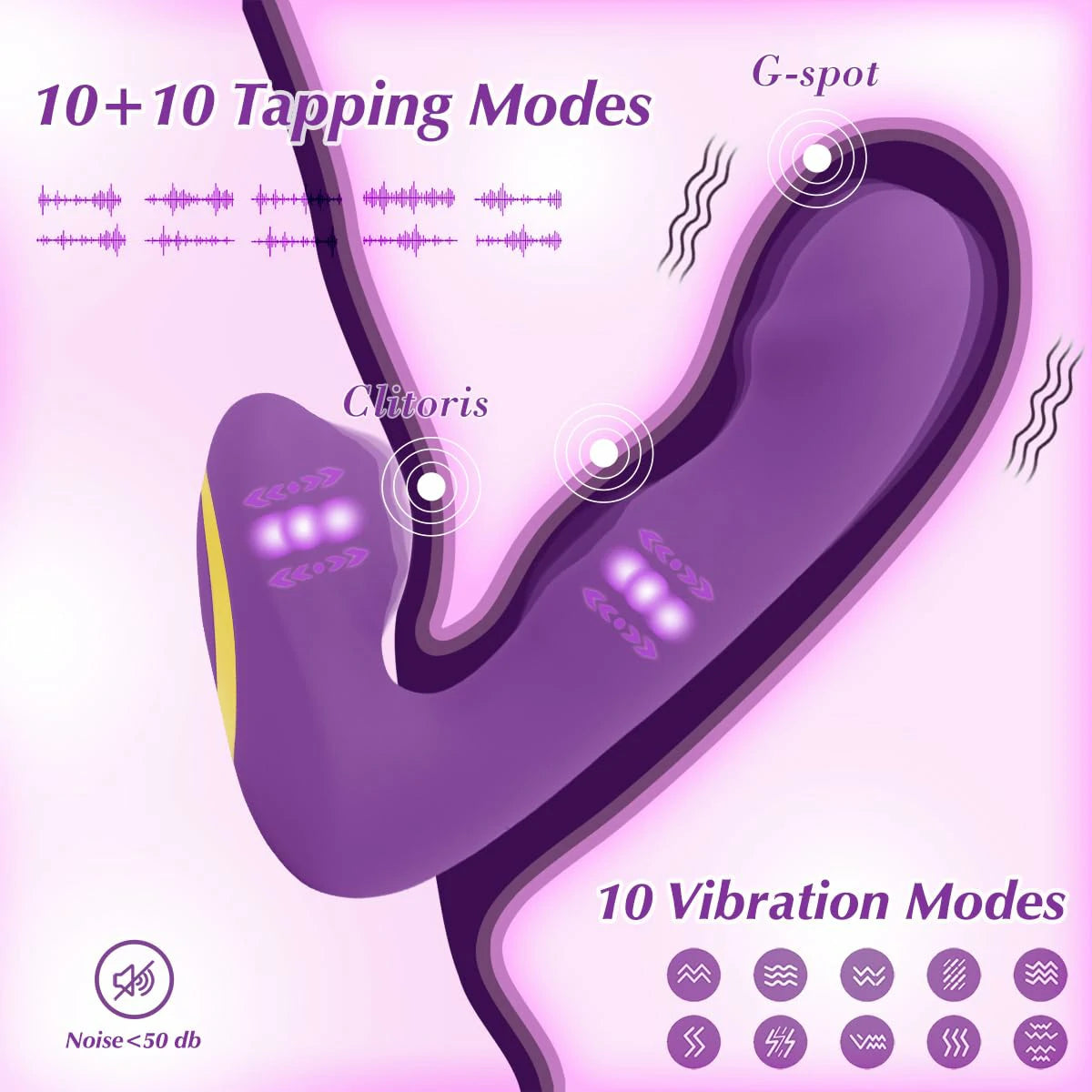 Clitoral Slapping G Spot Vibrator