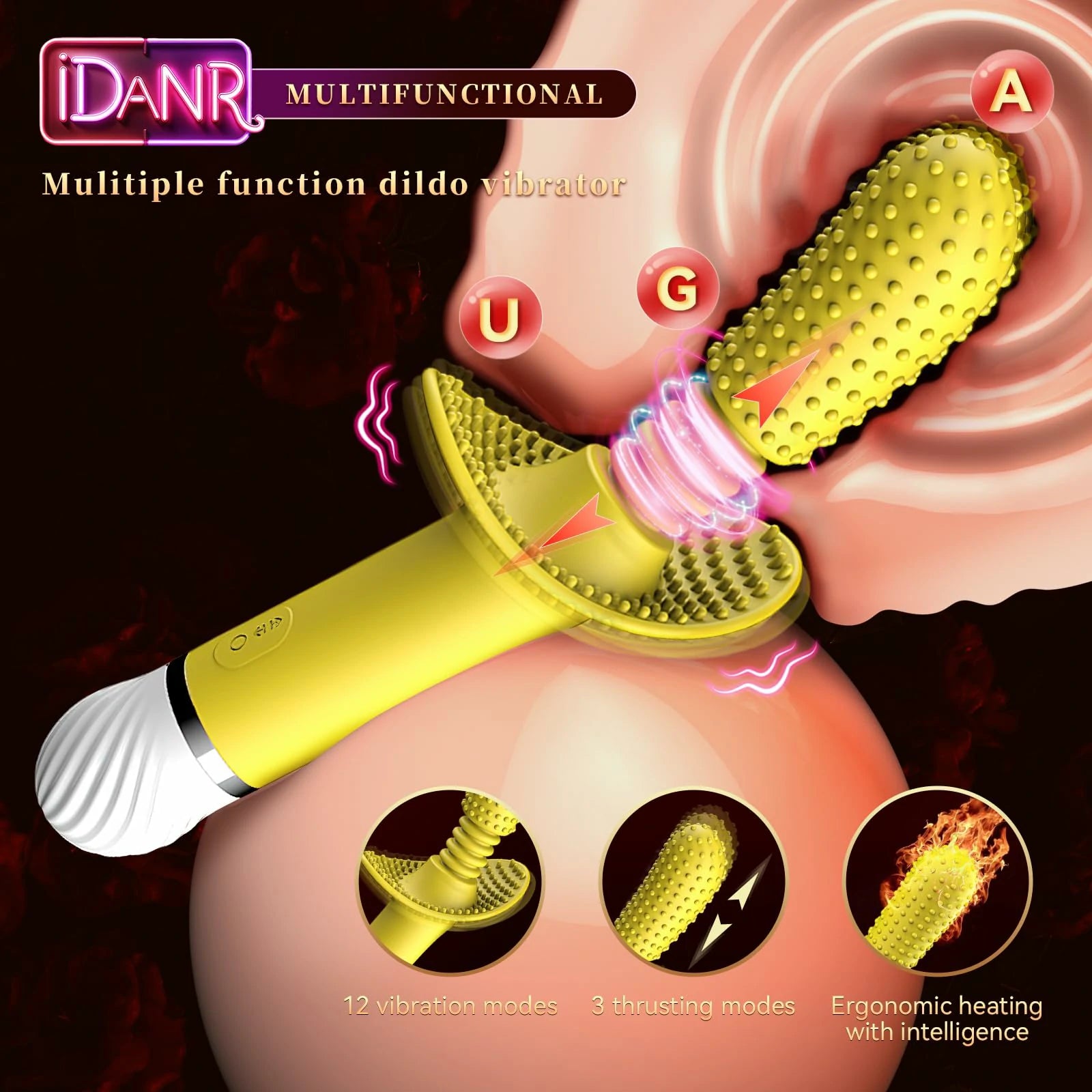 Vibrator with High-Density Magnetic Beads